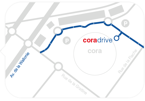 Coradrive Drive La Louviere Course En Ligne Belgique