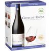 Bag in box - Côtes du Rhône, vin rouge