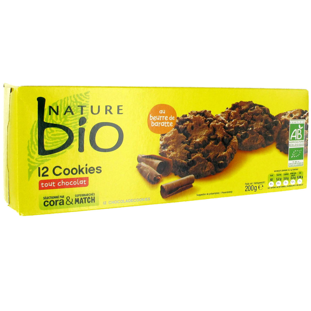 Cookies au chocolat - cora