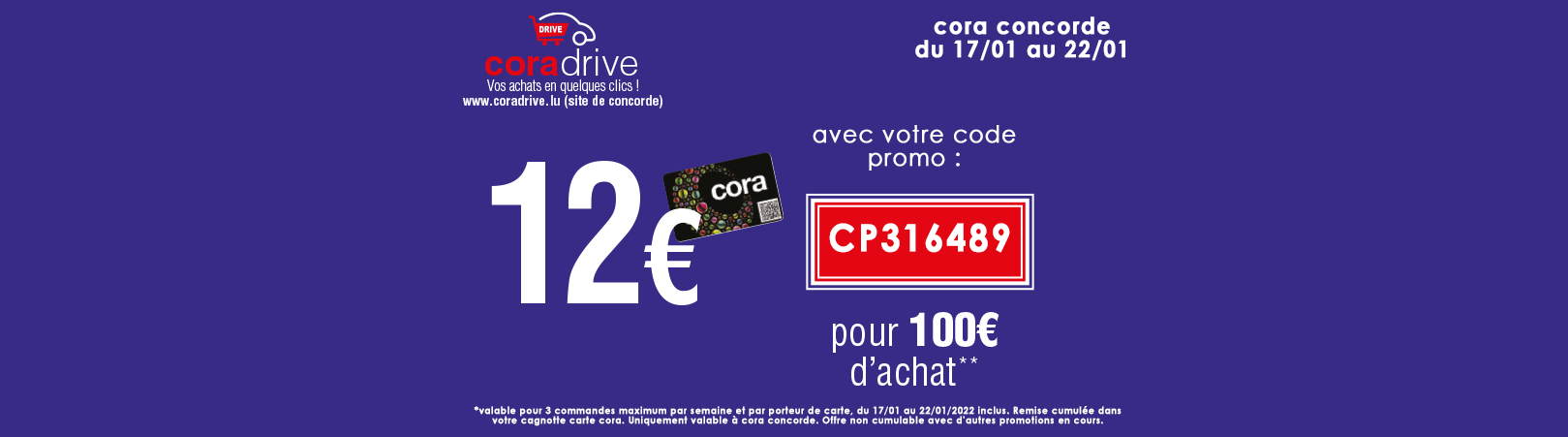 Offre coradrive